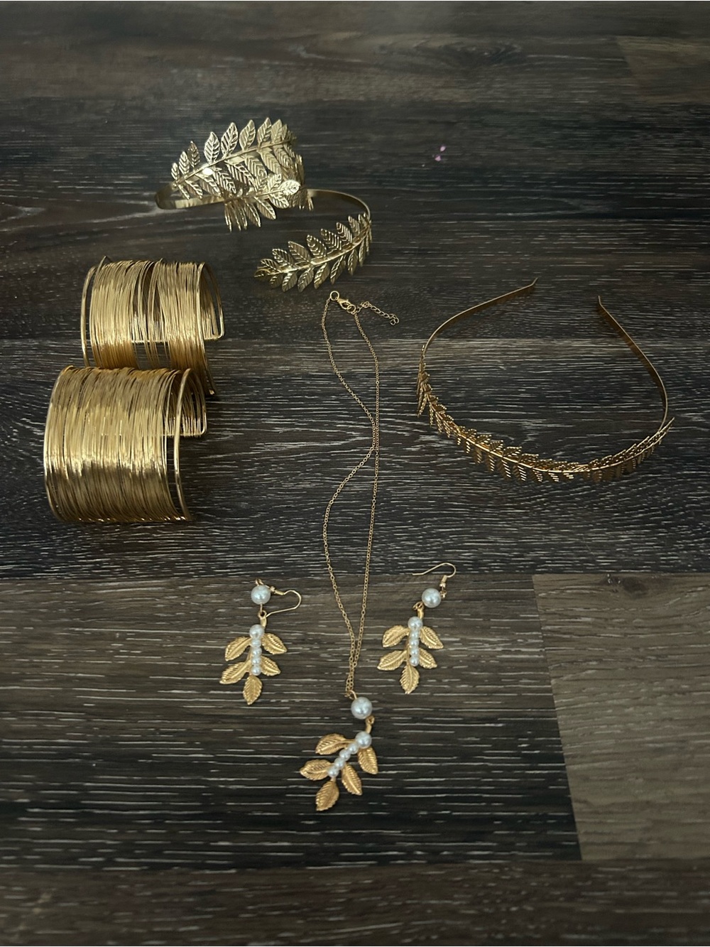 Greek Goddess Halloween Jewelry Set
